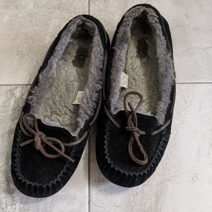 Ugg Black Moccasins in size 9M